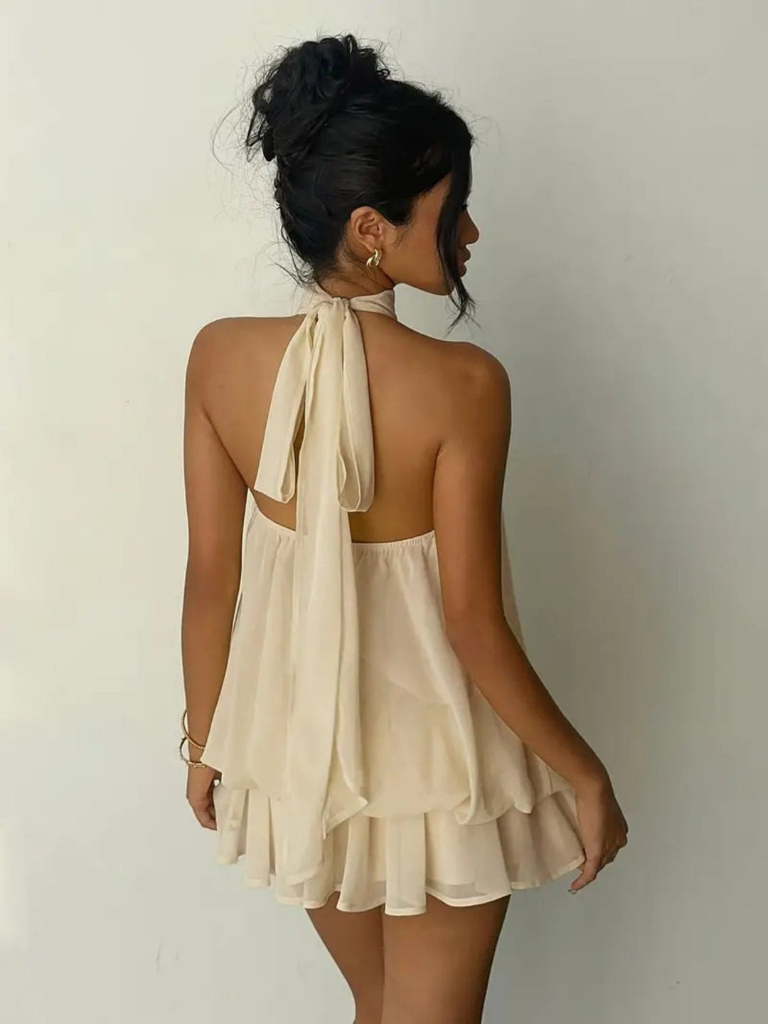 Meara | Elegantes Halterkleid für Sommerferien