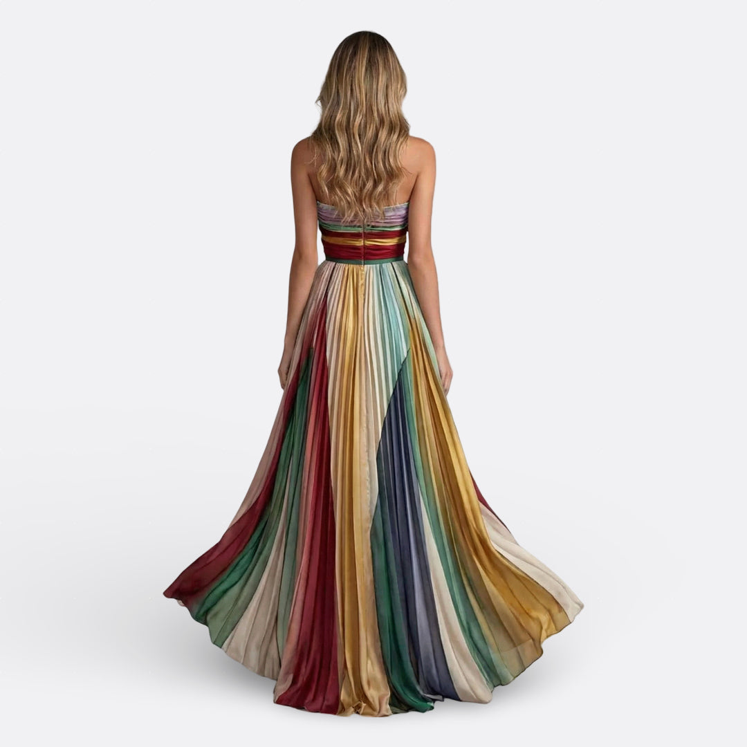Dune | Langes trägerloses Kleid