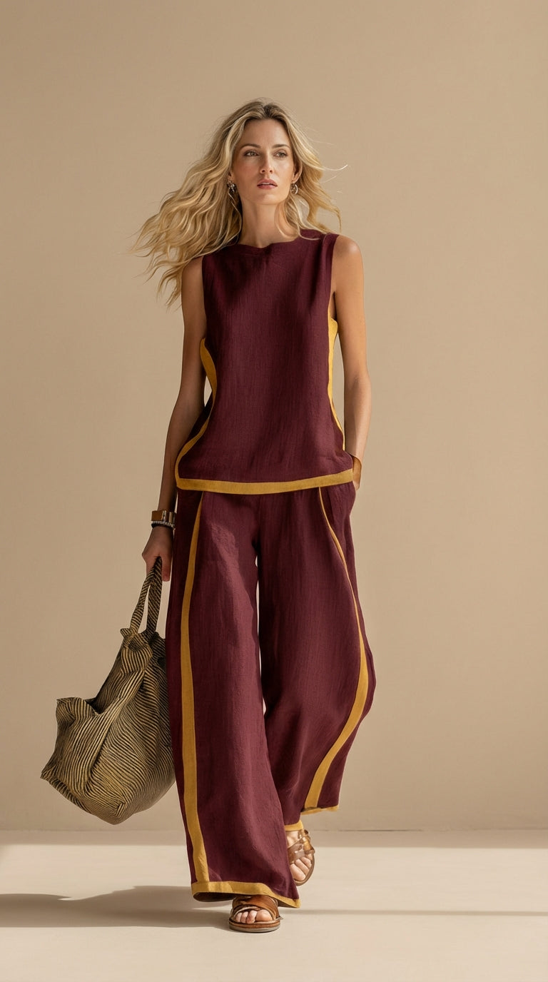 Meadow | Bequemes und elegantes Leinen- und Baumwollset