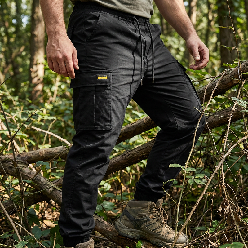 Aldric | Freizeit-Cargo-Hosen für Herren mit Kordelzug