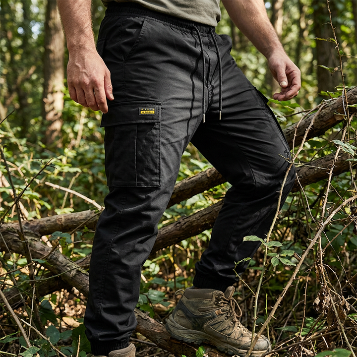 Aldric | Freizeit-Cargo-Hosen für Herren mit Kordelzug