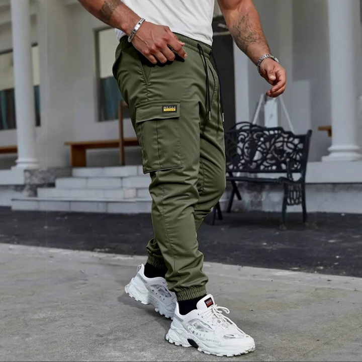 Aldric | Freizeit-Cargo-Hosen für Herren mit Kordelzug