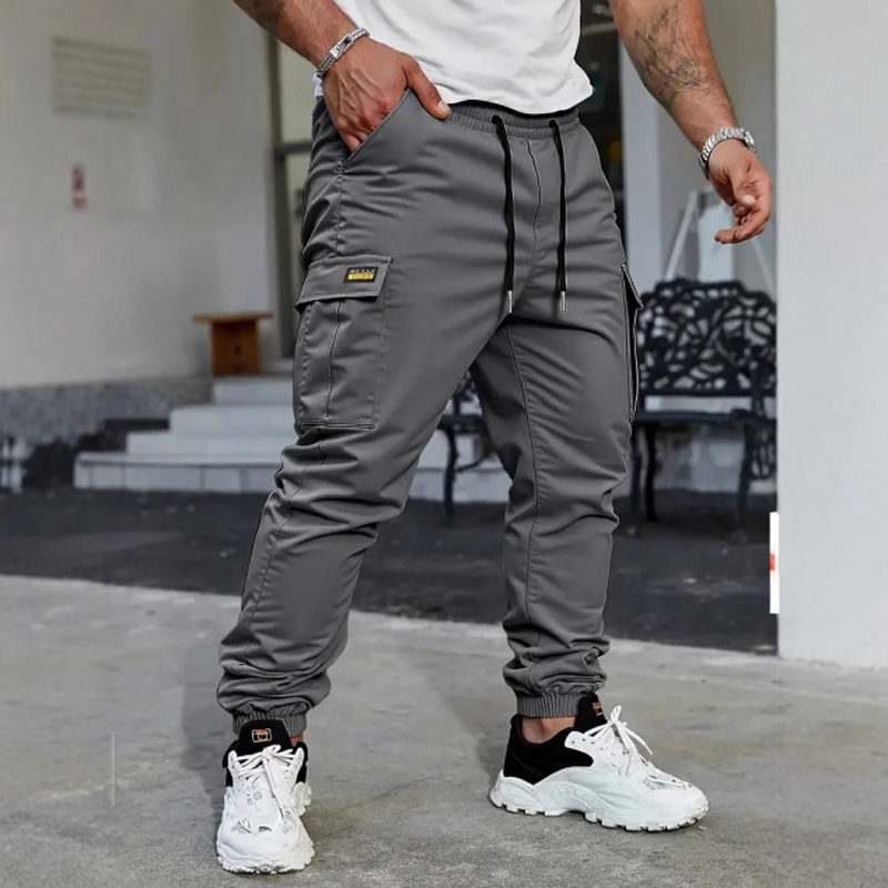 Aldric | Freizeit-Cargo-Hosen für Herren mit Kordelzug